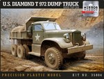 U.S. Diamond T 972 Dump Truck Hard Top Cab 1:35