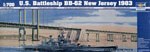 CUIRASSE U.S. BB-62 NEW JERSEY - 1983 ech. 1/700