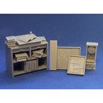 Foreman's desk & accessories 1:35