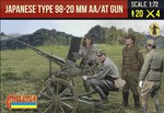Japanese Type 98 AA 20mm Gun	WWII 1:72