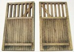Wooden Gate-Straight (Wood) 1:35
