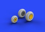 P-38 wheels 1:48