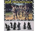 WWII German Army with Camouflage Cape 1:72