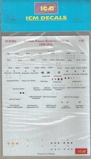 German Panzer Division marking 1939-1945 1:87