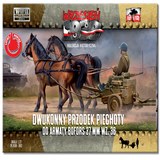 FirsttoFight 092 Two-horse infantry front for Bofors 37mm cannon wz. 36