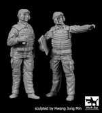 French modern  tank crew set