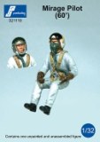 Dassault Mirage IIIC pilot (60s) seated in a/c 1:32