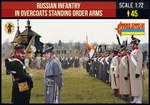 Russian Infantry in Overcoats Standing Order Arms Napoleonic 1:72
