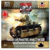 FirsttoFight 119 French Renault R40 light tank with SA38 cannon