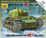 Soviet Heavy Tank KV-1 mod. 1940 1:100