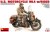 U.S. Motorcycle WLA w/Rider 1:35