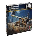 Italeri 1356 AS.51 HORSA Mk.I with BRITISH PARATROOPS