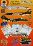 Belgian Air Force (T)F-104G Starfighter Insignia, Zaps & Stencilling 1:32