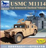 USMC M-1114 Up-Armoured Vehicle (6 kits in one box) 1:350