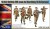 W.W. II British MG Team Marching (N.W. Europe)
