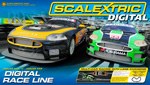 Supercars : Bugatti Veyron Yellow vs Bugatti Veyron Blue 1:32