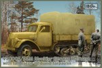 V3000S/SSM Maultier German Halftrack with tall cargo bed and tarpaulin