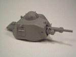 Turret with 3,7cm L/21 and 3,7cm SA38 for Hotchkiss H39 Bronco Kit 1:35 