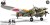 Kawasaki Ki-45 Kai Tey Type two seats fighter Toriyu 
