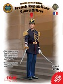 French Republican Guard Officer (100% new moulds) 1:16