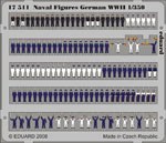 Naval Figures German WWII  1/350