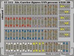 Air.Carrier figures USN present  1/350 S.A.3D
