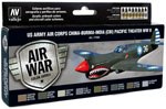 Air War Color Series : U.S. Army Air Corps China-Burma-India Pacific Theater (CBI) WWII (8 x 17ml)
