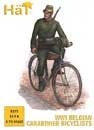 WWI Belgian Bicylists - (12 bicylists/Box) 1:72