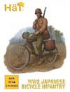 WW2 Japanese Bicylists - (12 Bicylists/Box) 1:72