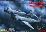Messerschmitt Me-609 Nachtjager with FuG 217 and FuG 220 radar (Double cockpit version) 1:72