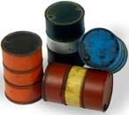 Modern Fuel Drums (x 4) 1:35