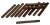 Railway Sleepers (x 12) 1:35