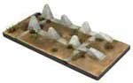 Hockerhindernis Typ 38, Left Side Diorama Set 1:35