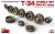 T-34 WHEELS SET. 1942-43 series 1:35