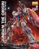 Gundam the origin E.F.S.F prototype Mobile suit rx-78-02 1:100