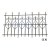 Iron Wrought Fence, Type 1 1:35