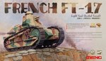 French FT-17 Light Tank (Riveted Turret) 1:35