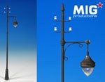 Tall Lamp with Electrical Rigging (Contains Clear Resin Light) 1:35