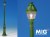 European Street Lamp (Contains Clear Resin Light) 1:35  