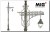 Tall Street Lamp S.31 Type with PE 1:35           