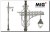 Tall Street Lamp S.31 Type with PE 1:35           