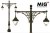 Double Street Lamp S.28 Type with PE 1:35     