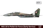 Mikoyan MiG-29 in Polish Air Force (Early Service) (LIMITED EDITION 1:72