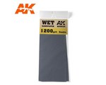 Wet Sandpaper 1200 Grit. 3 units