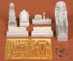 IAI Kfir C7 cockpit set for Kinetic kit 1:48