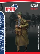 40 - French Infantry On The March 3 1:35