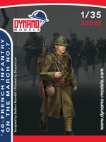 40 - French Infantry On The March 7 1:35
