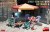 STREET FURNITURE WITH ELECTRONICS & UMBRELLA 1:35