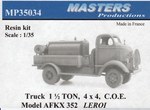 1.5 Ton, 4x4, C.O.E. Model AFKX 352 