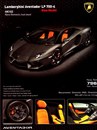 Lamborghini Aventador LP 700-4 - Matt Black  1:8  (Disponible Courant Juin 2014)
